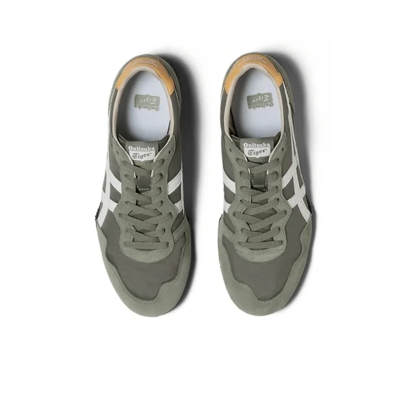 Onitsuka Tiger by Asics Green and White Sneakers - Picture 2 of 13